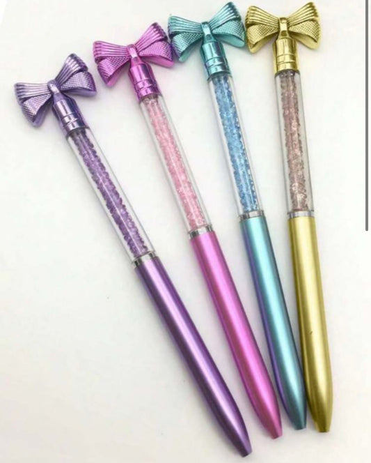 Bow Pens x4