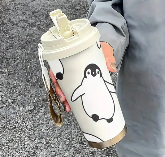 Penguin travel cup