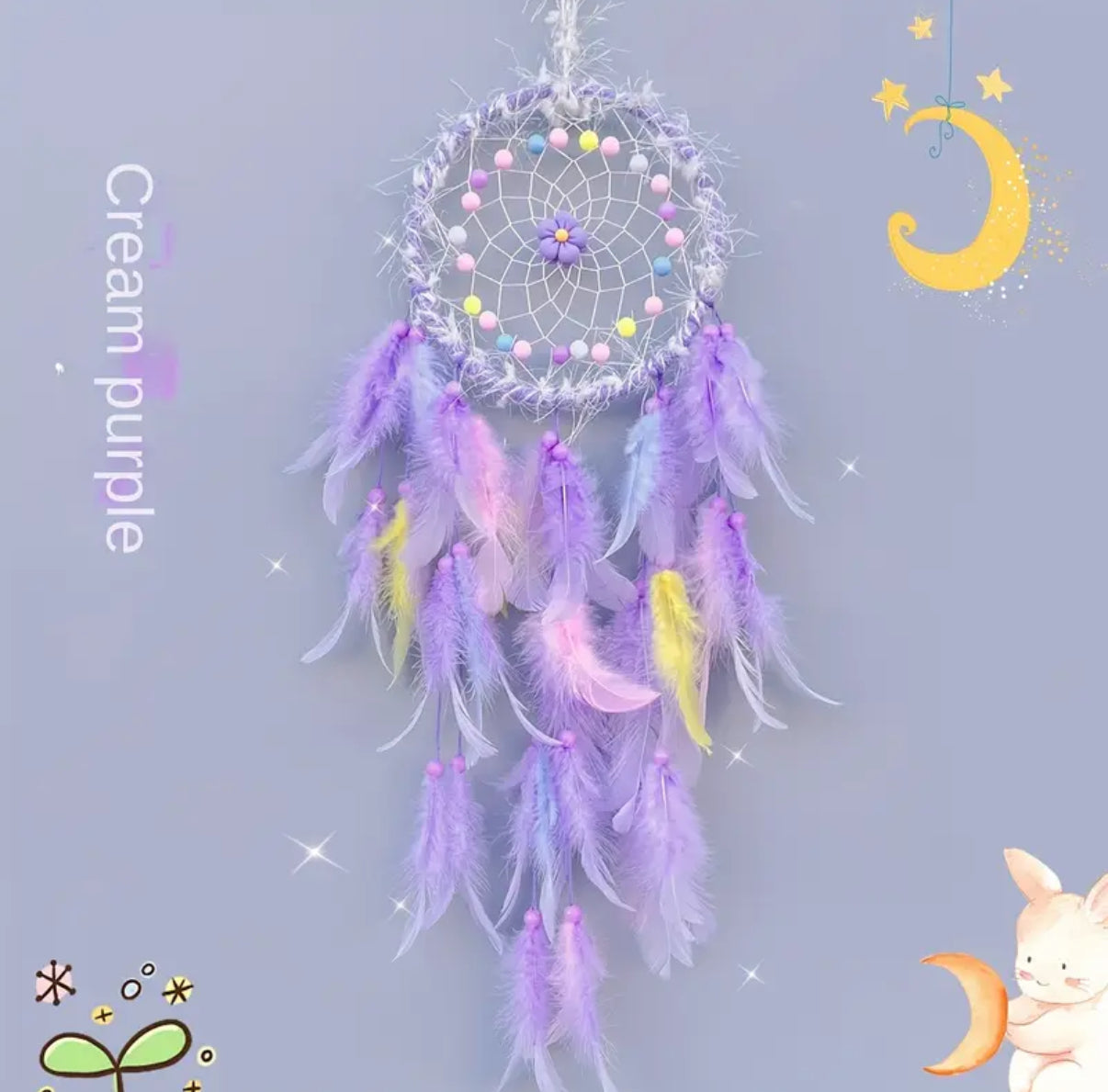 Purple dream catcher