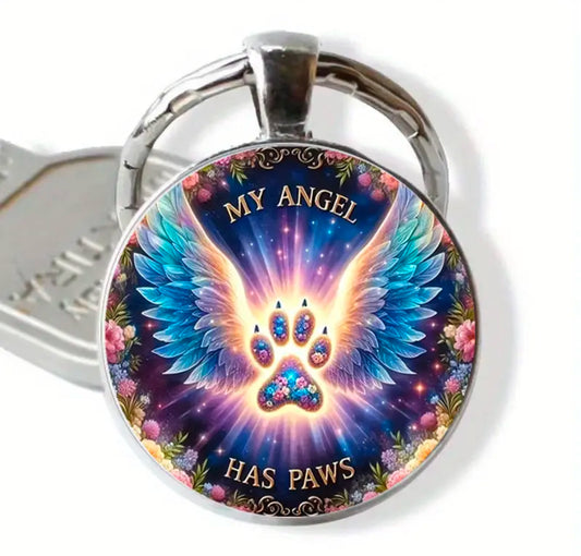 Pet memorial Keyring