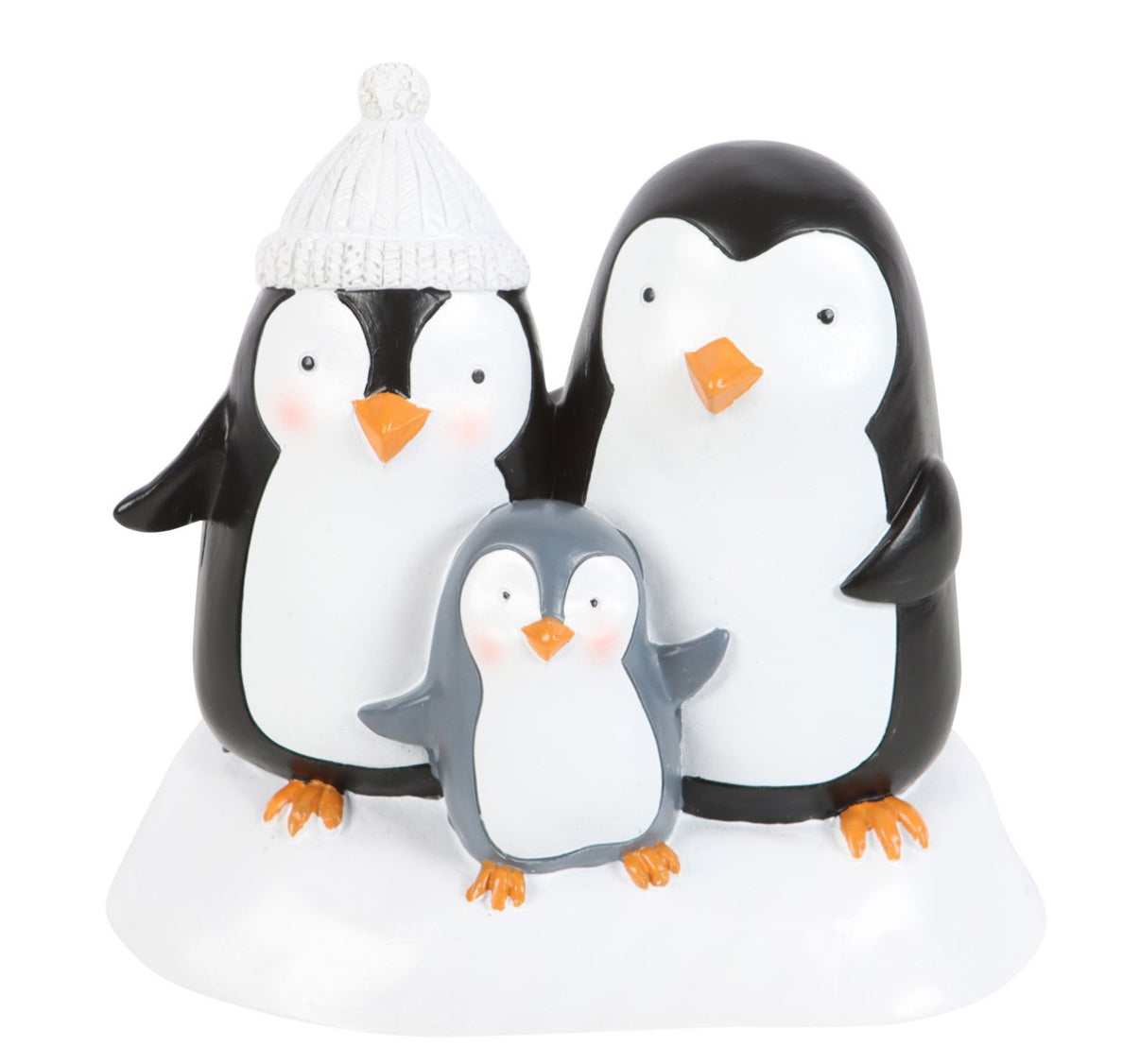 Penguin 🐧 family resin ornament