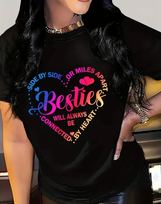 Besties tshirt/ ladies