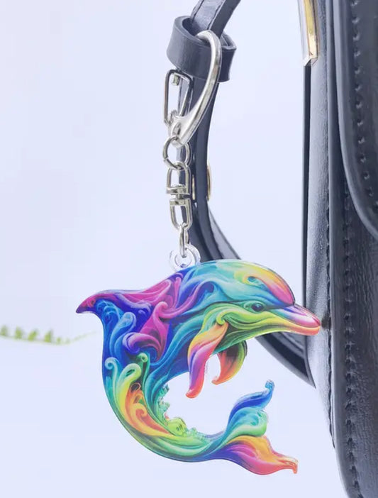 Dolphin keychain