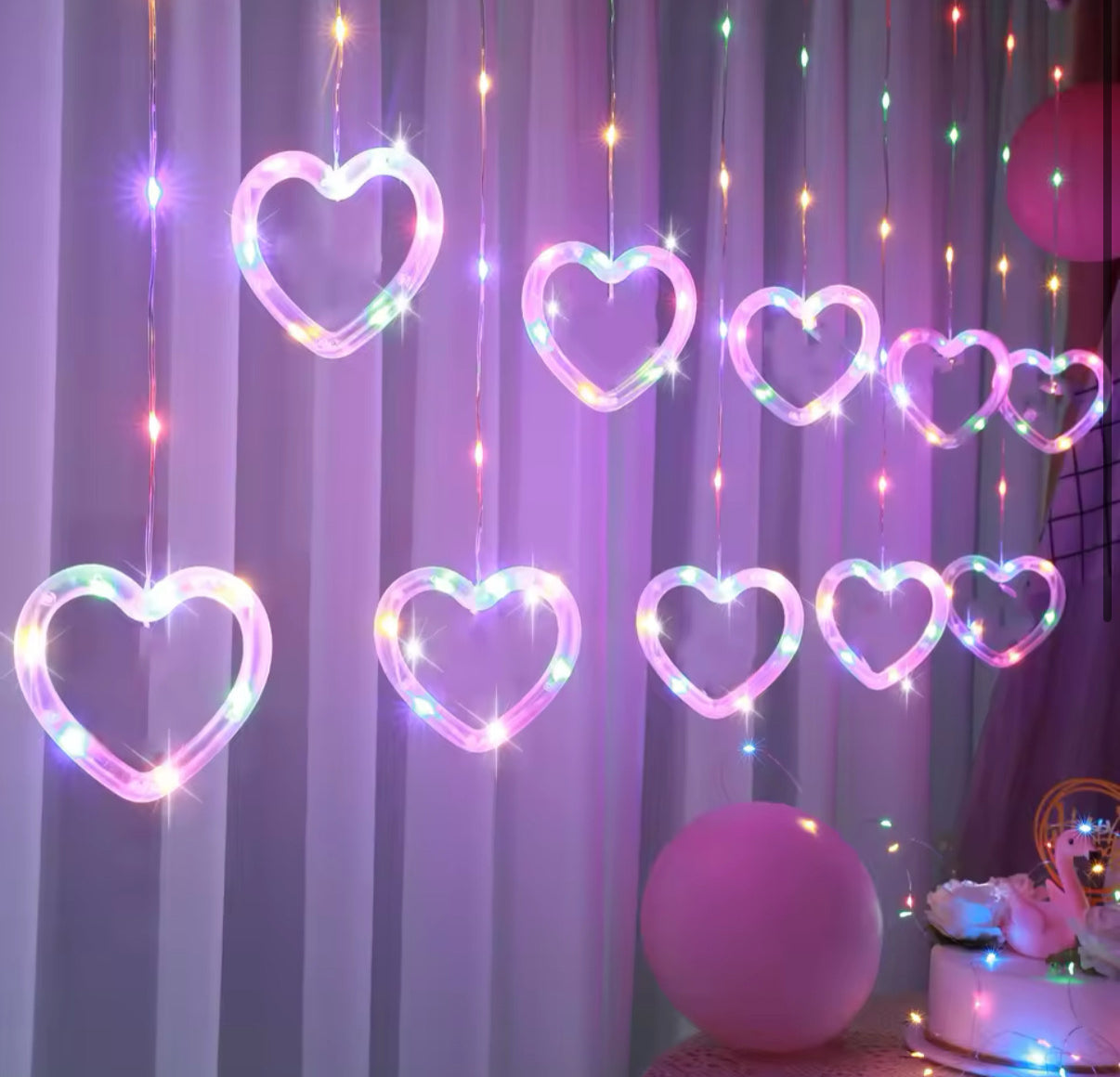 Heart String Lights