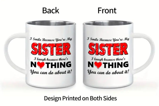 Funny sister mug