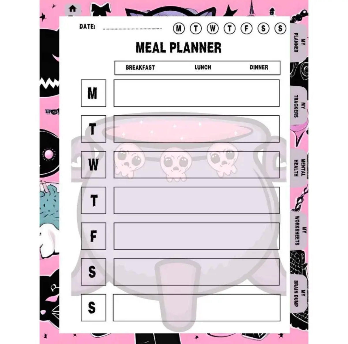 ADHD planner