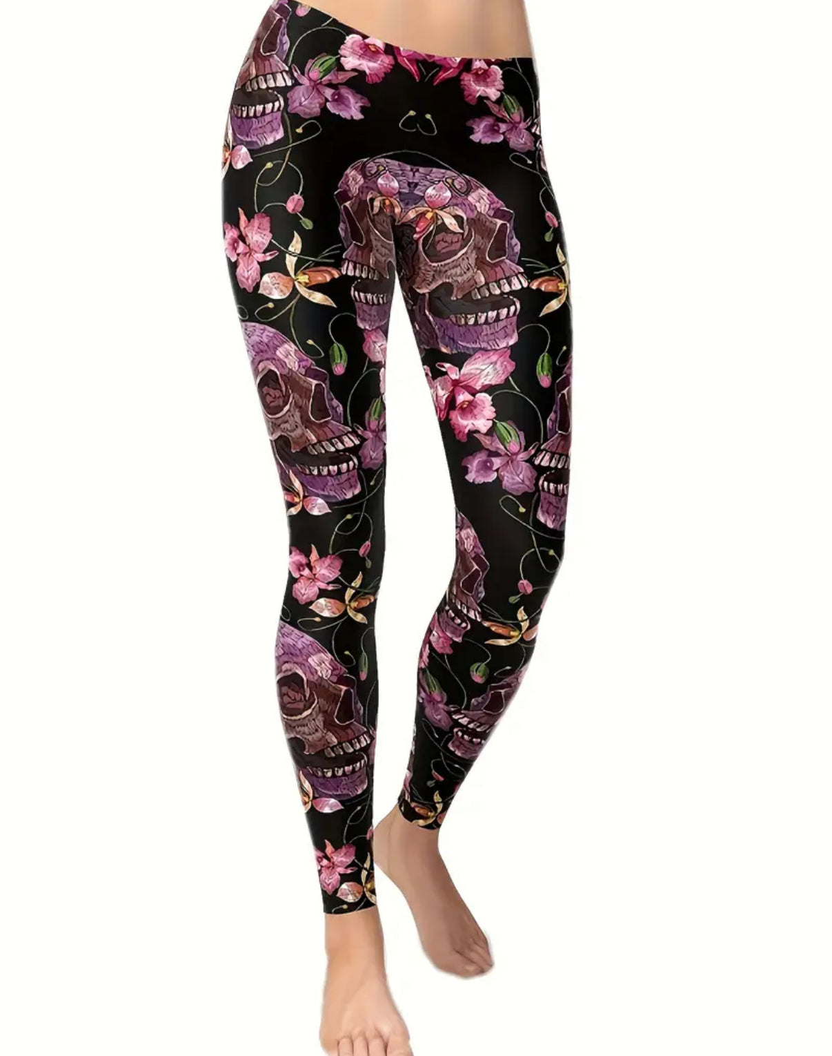 Skull leggings