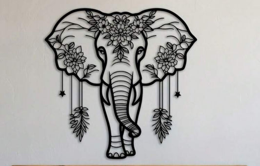 Elephant wall decor