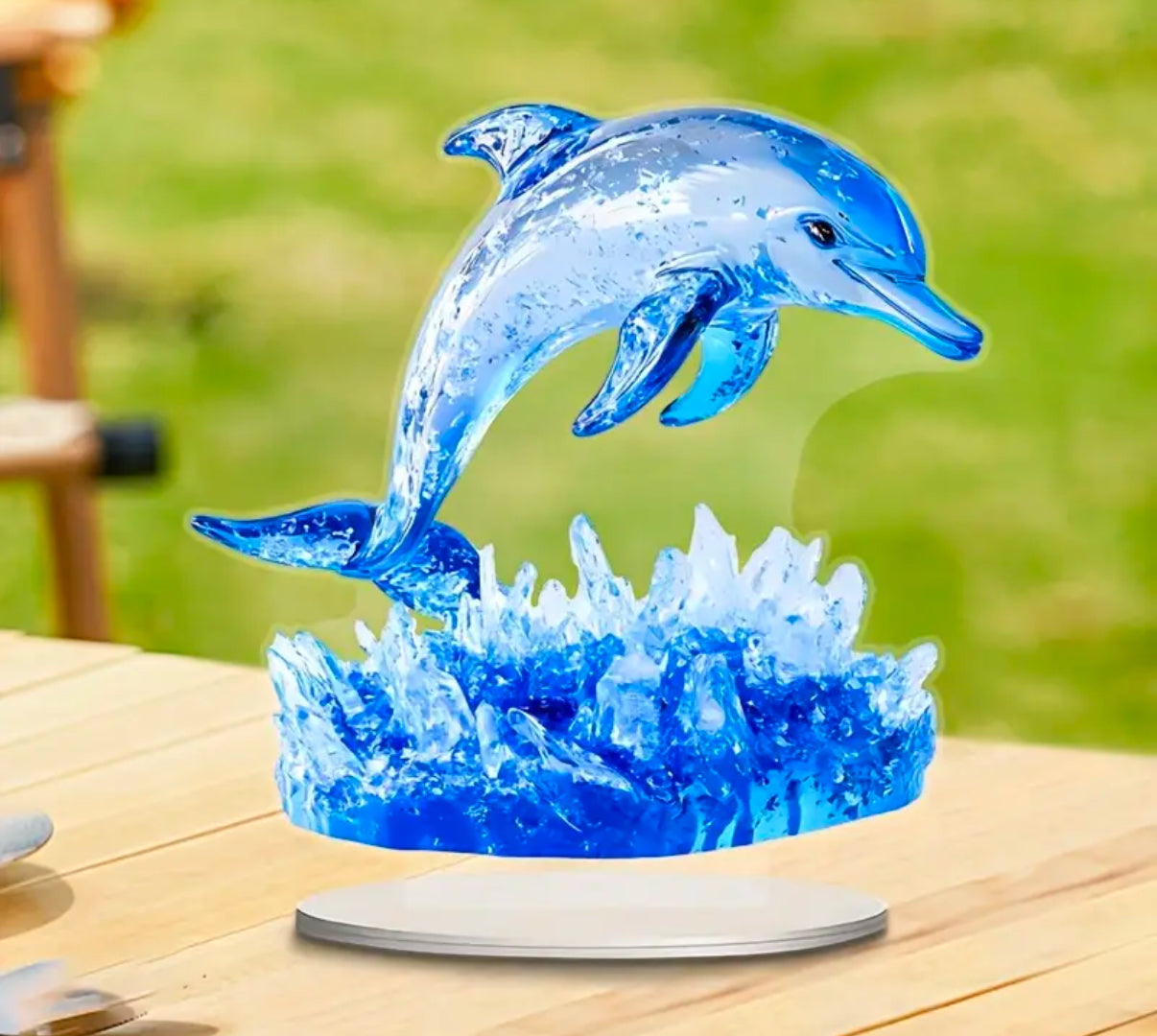 Dolphin 2D ornament