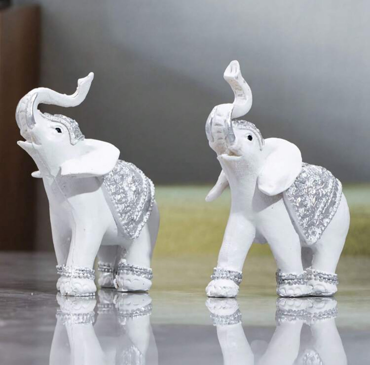 2pcs elephant ornaments