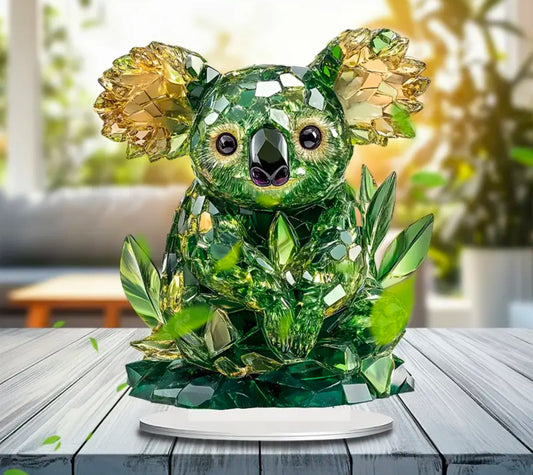 2D Acrylic Koala Bear Ornament