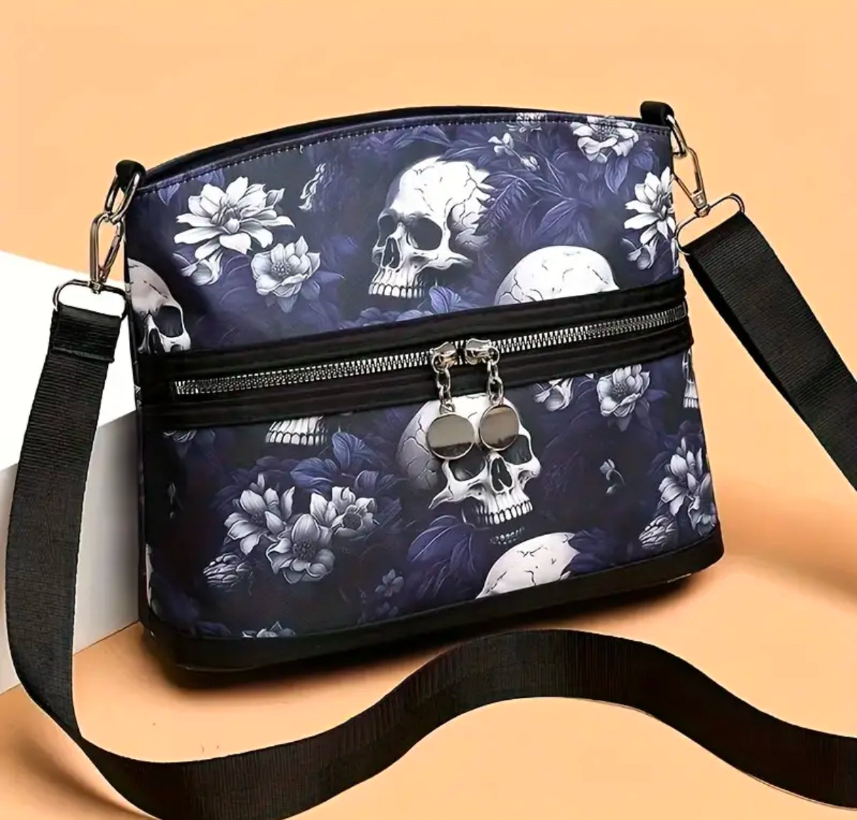 Skull bag - blue