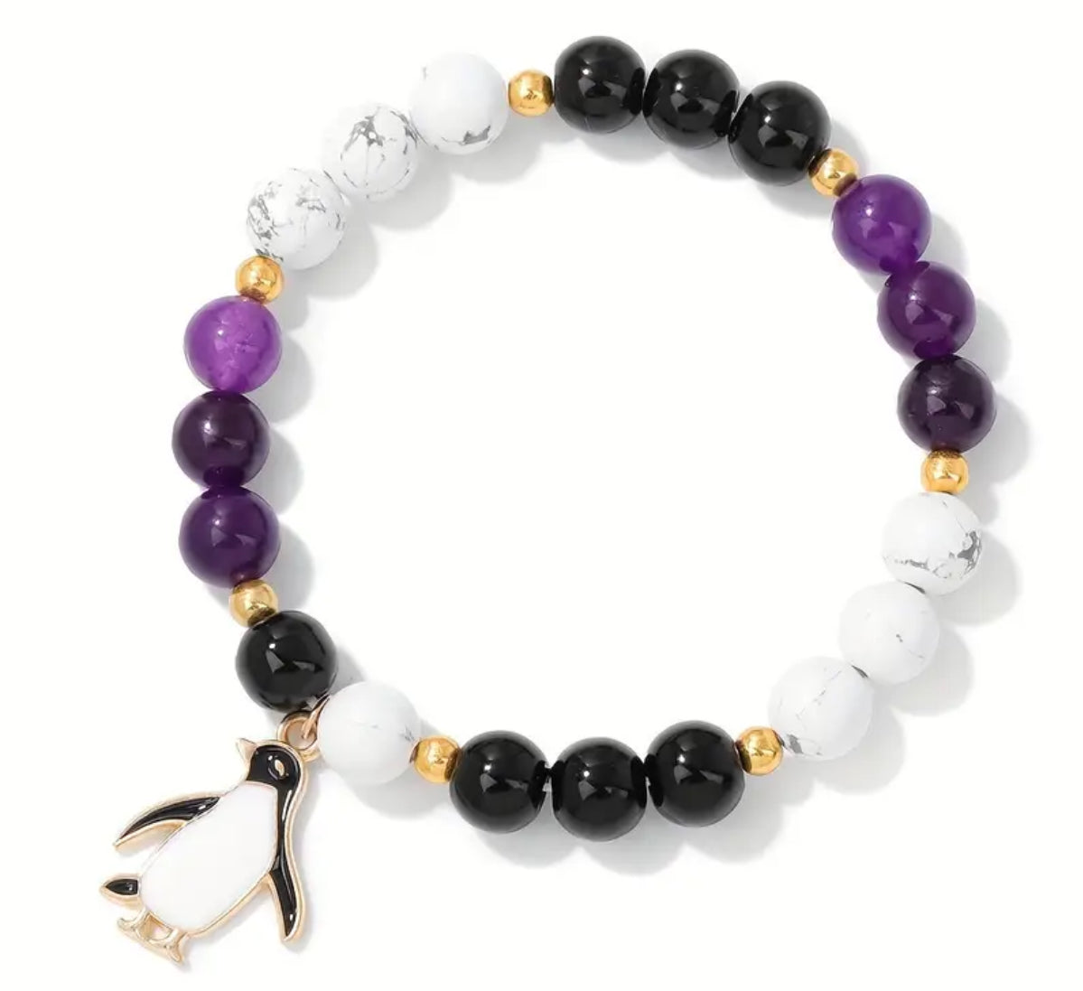 Penguin 🐧 Bracelet - Purple