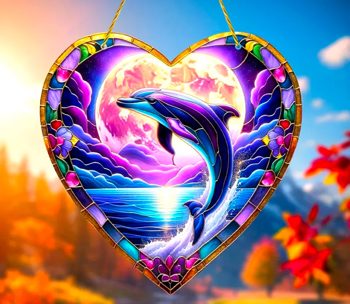 Dolphin suncatcher