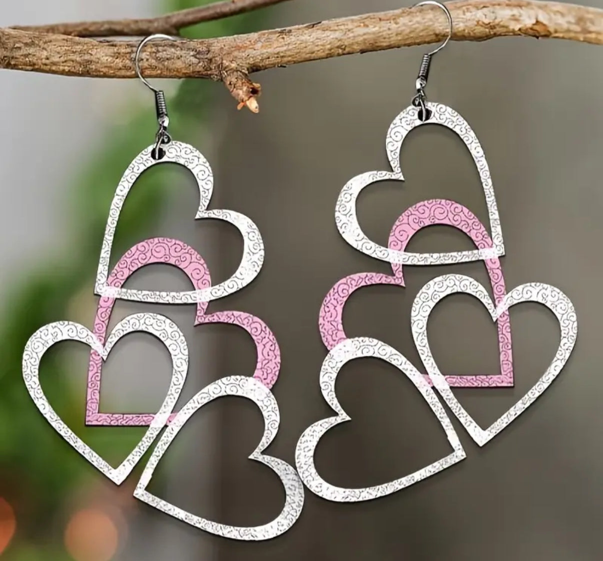 Heart earrings