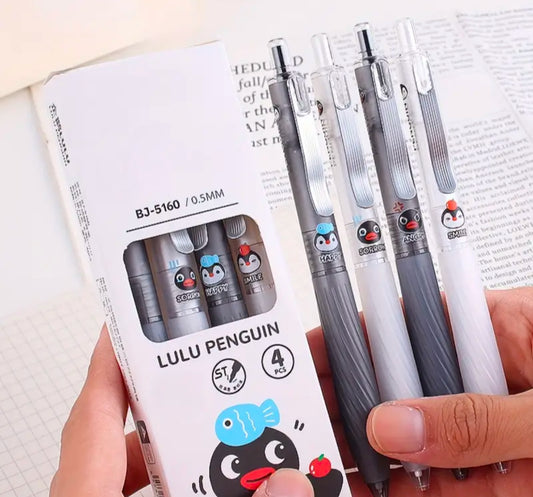 4pcs penguin pens