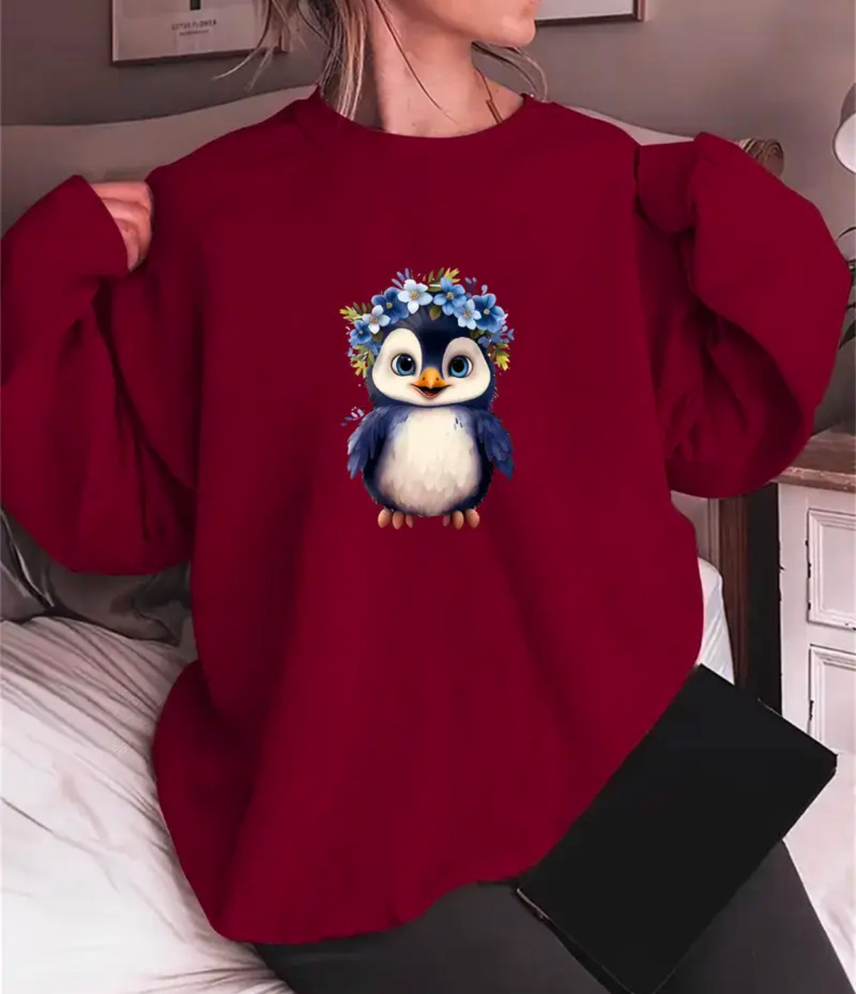 Ladies jumper - penguin