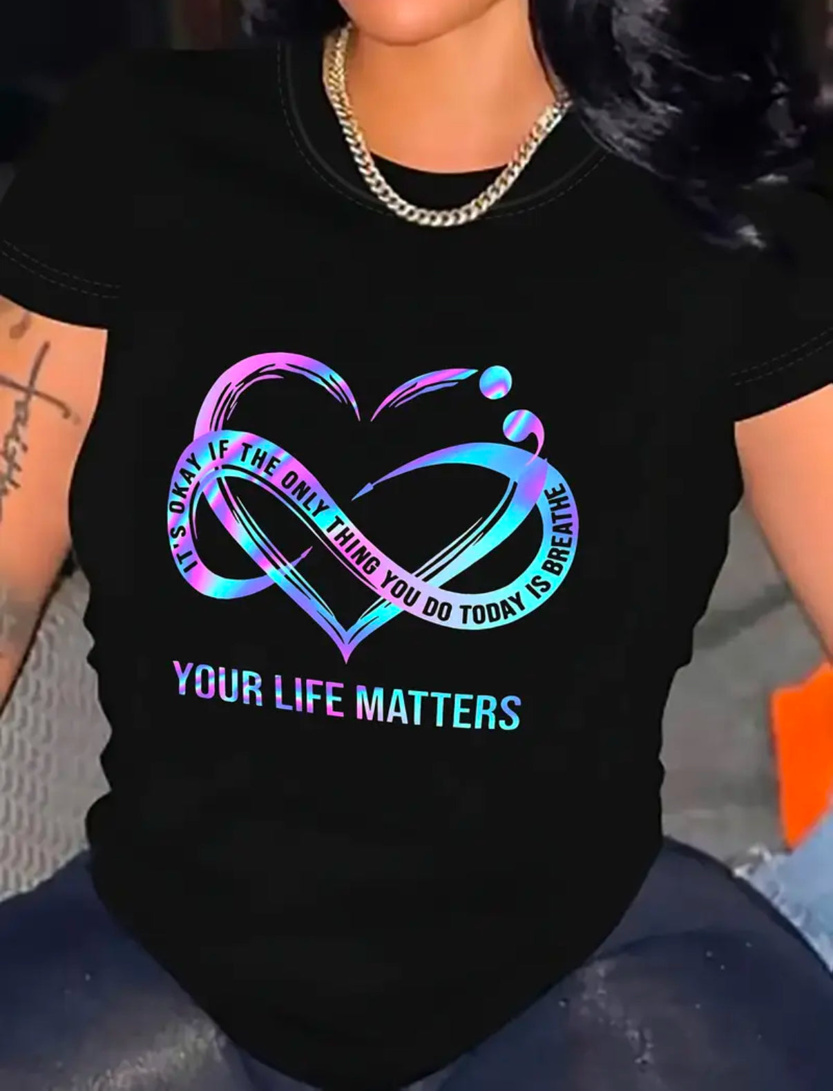 Ladies mental health top