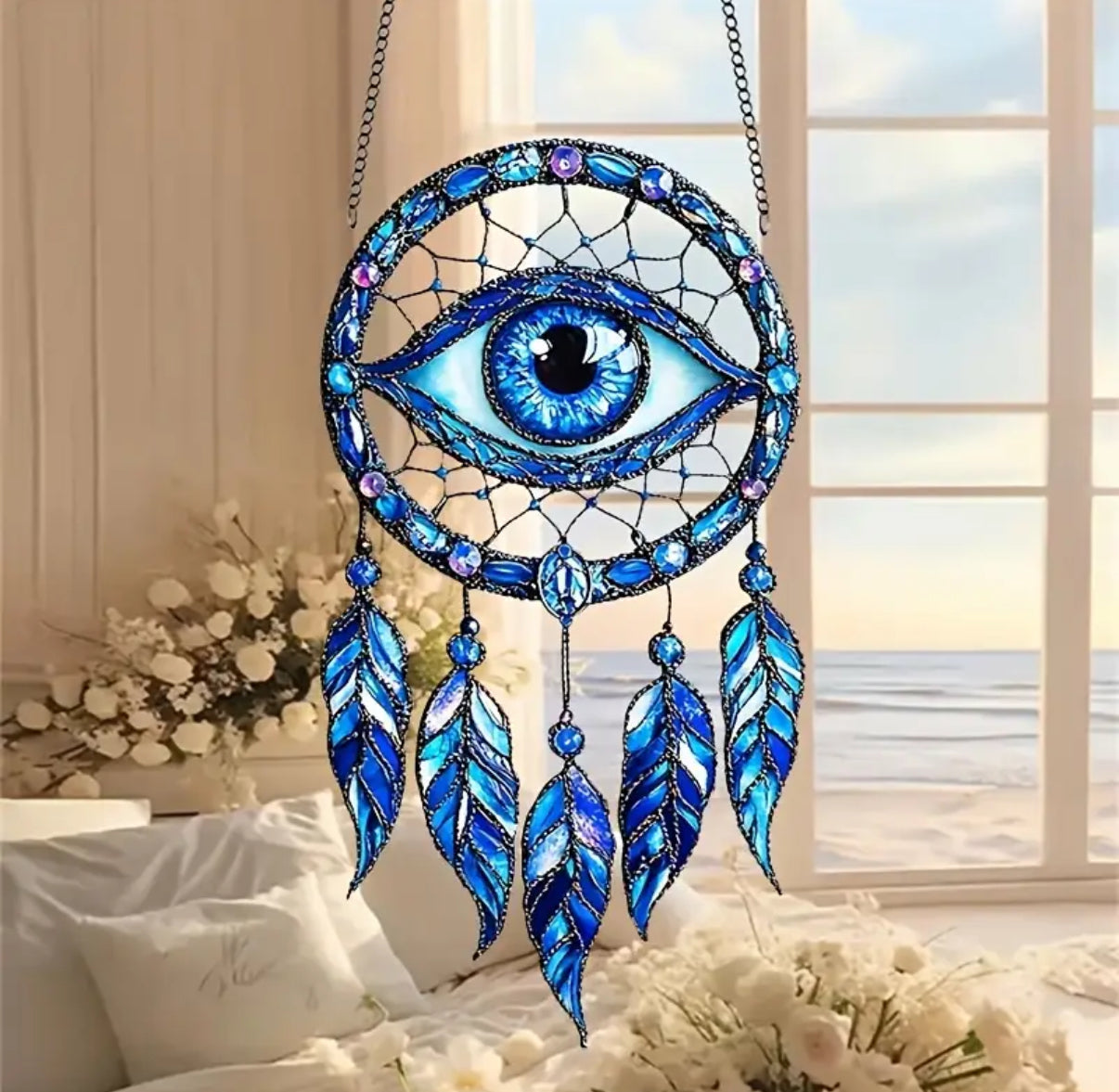 Dream catcher hanging sign