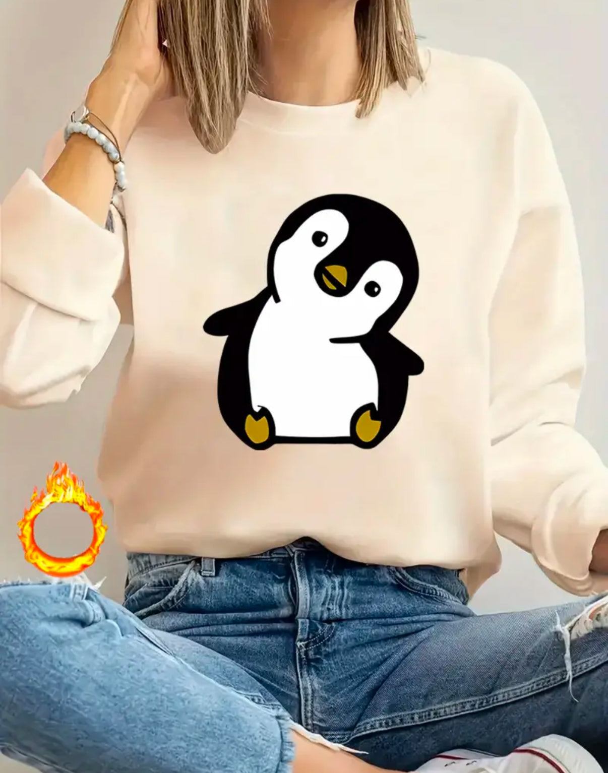 Ladies jumper - penguin 🐧