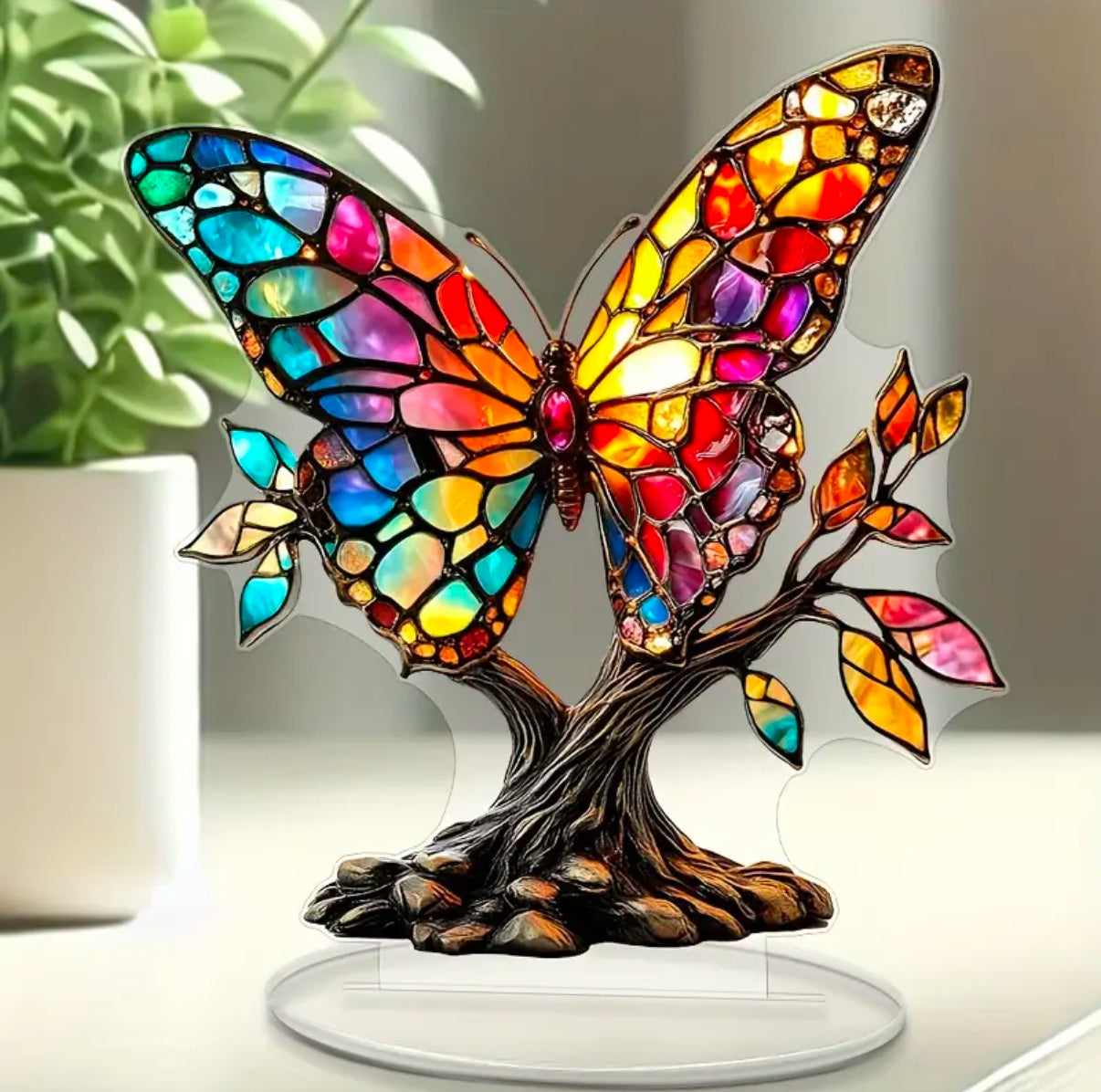 2D Flat butterfly Ornament