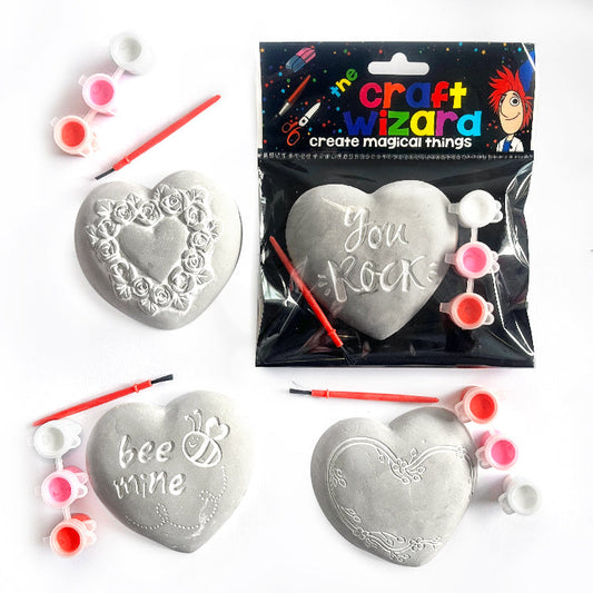 Super Heart Rock Painting Kit