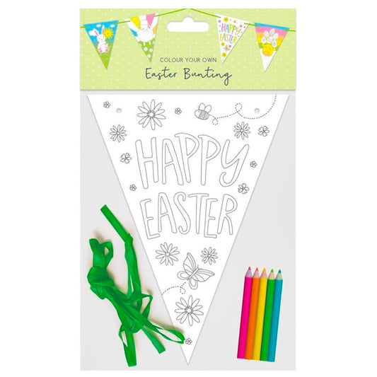 Easter Colour Your Own Bunting Set