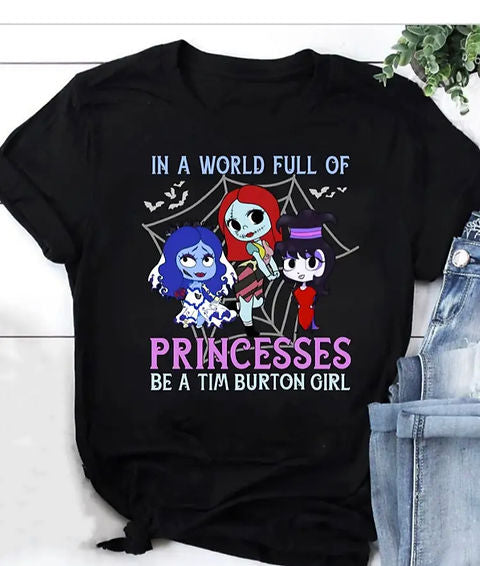 Women’s Tim burton inspired t-shirt