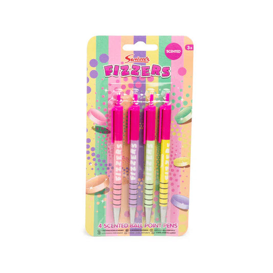 Swizzels Fizzers Scented Ball Point Pens 4 Pack