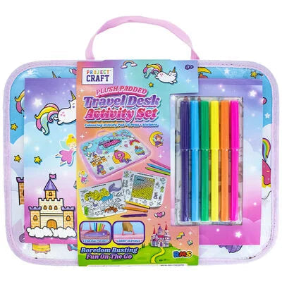 Unicorn Travel Desk Activity Set